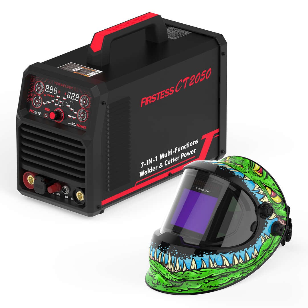 CT2050 welder& cutter and Q800D-ME helmet bundle