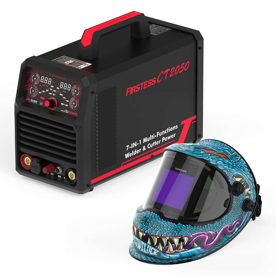 CT2050 welder& cutter and Q800D-SK helmet bundle