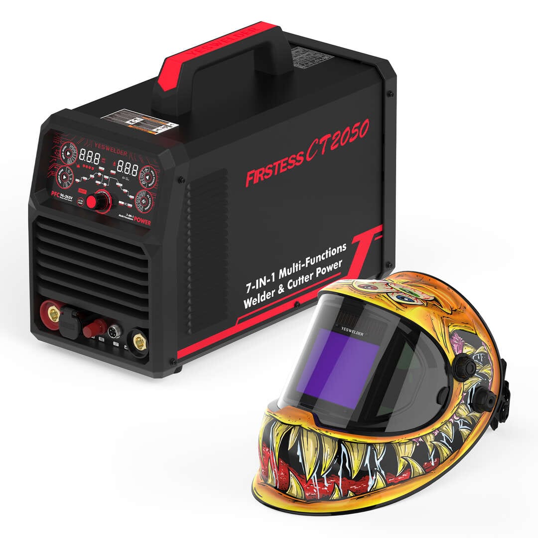 CT2050 welder& cutter and Q800D-YM helmet bundle
