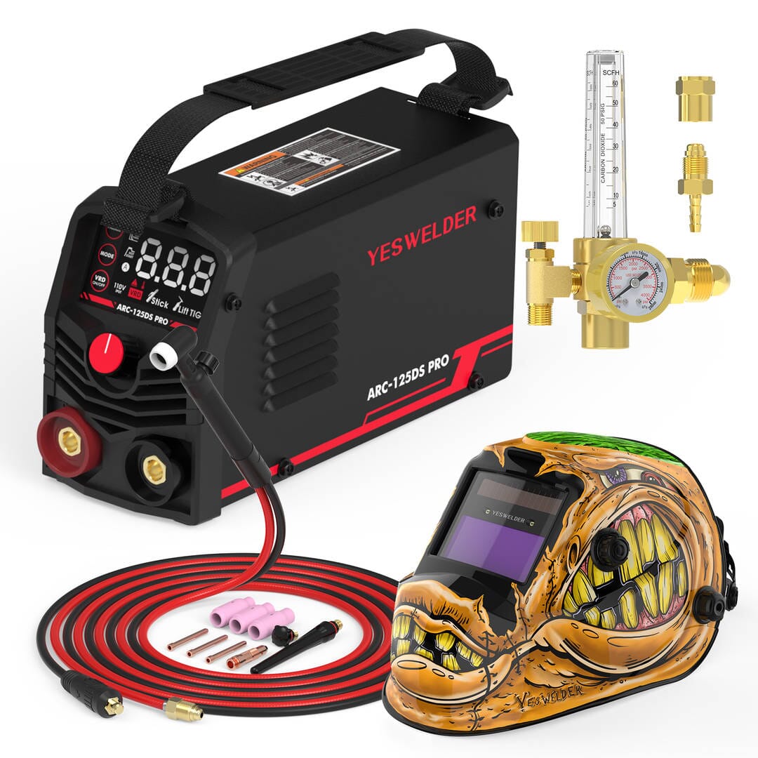 Welder+Lift TTG Torch+Regulator+Helmet