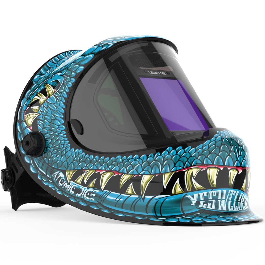 Graphic Auto-Darkening Welding Helmet